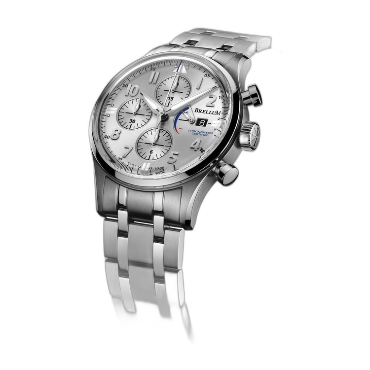 Brellum Pilot Power Reserve Silver