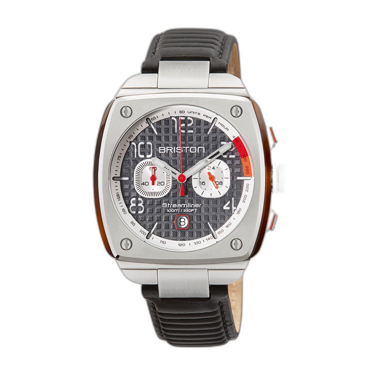 Briston Chrono - Grey Grey Dial Straps