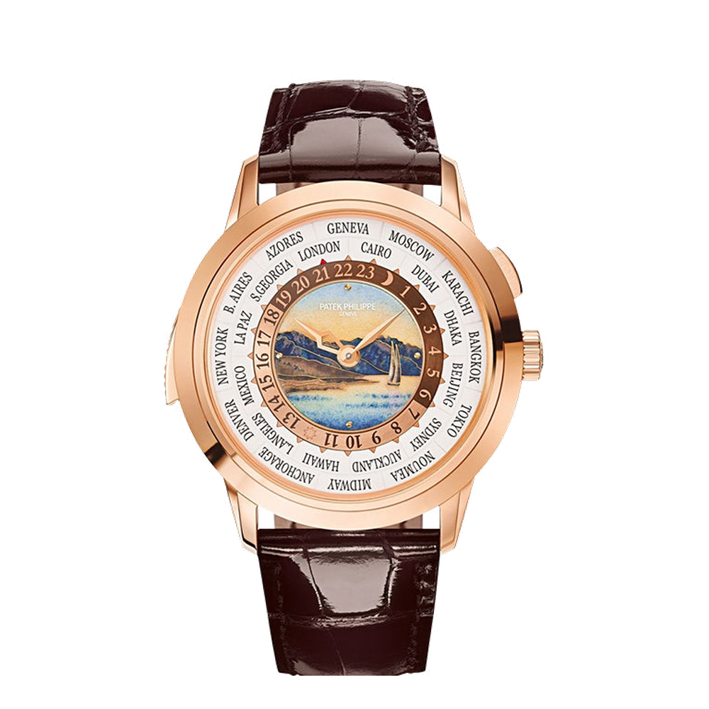 Patek Philippe World Time Minute Repeater Rose Gold / Lavaux / Beijing