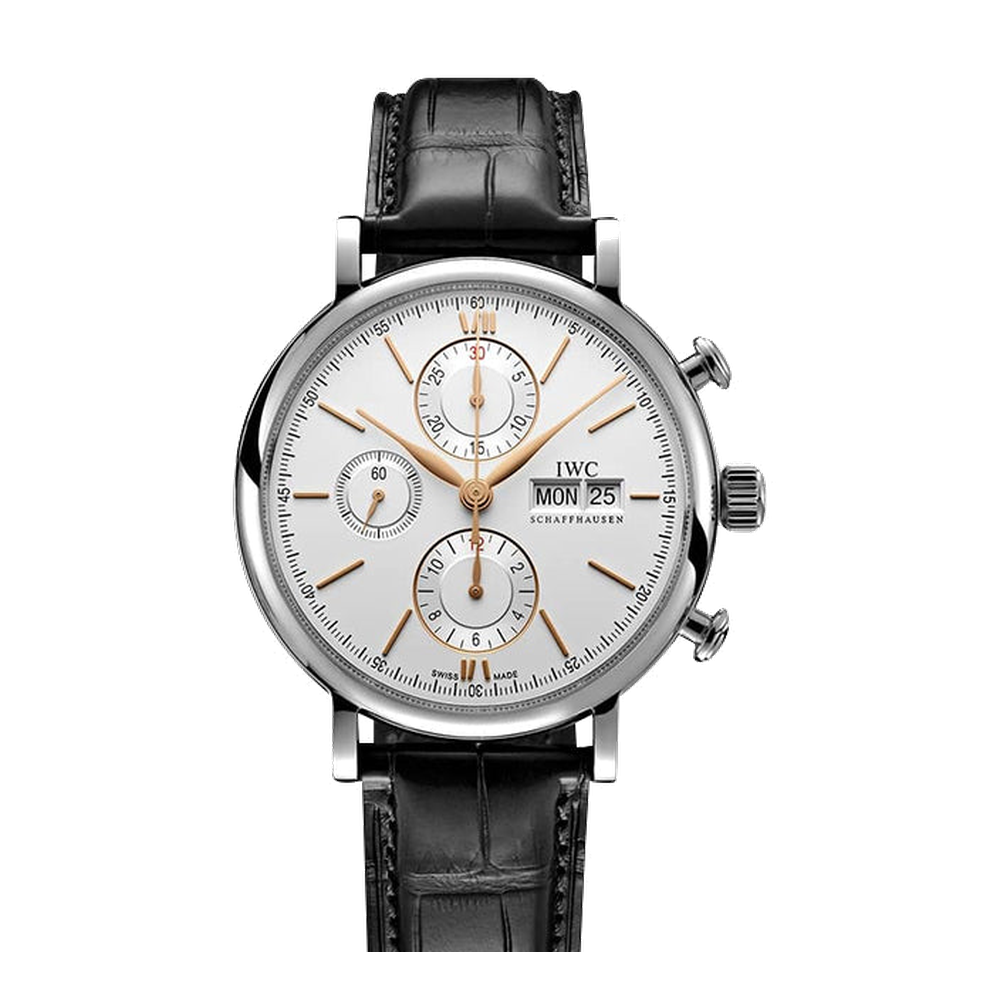 IWC Portofino Chronograph Stainless Steel / Silver