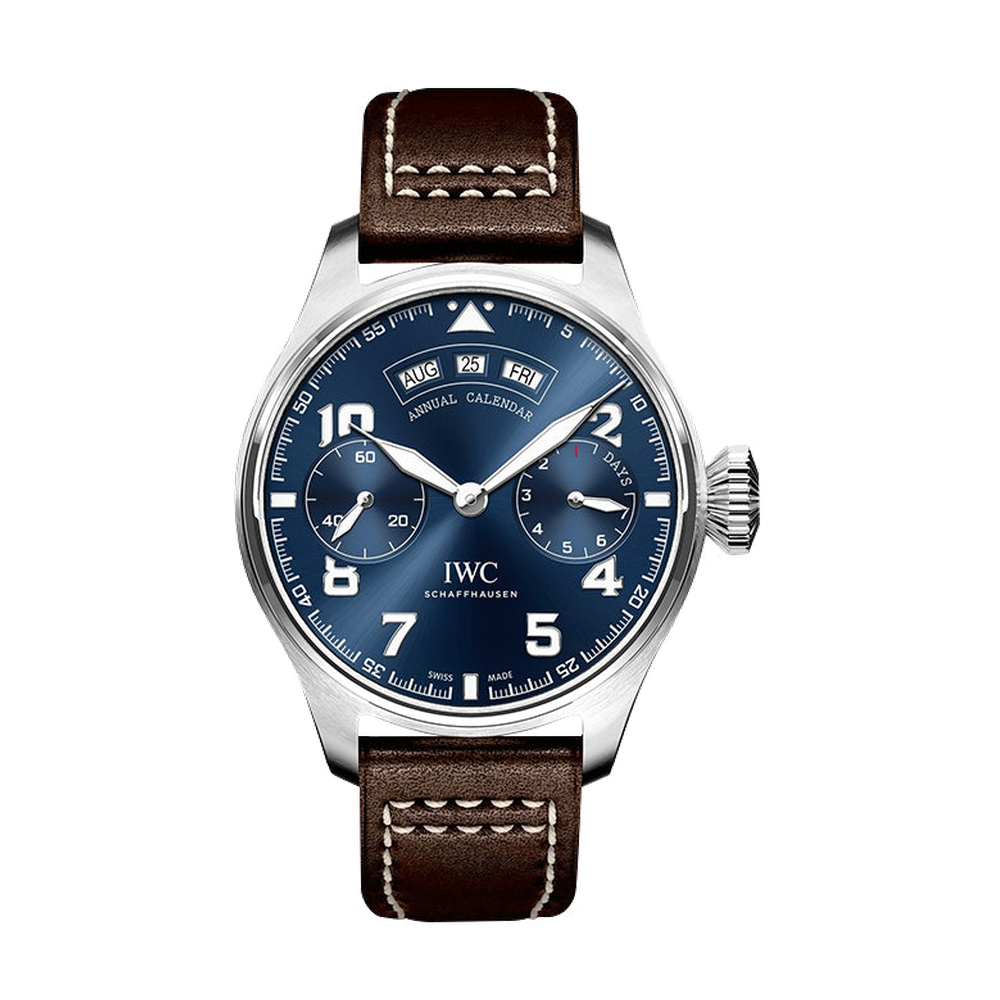 IWC Big Pilot’s Watch Annual Calendar Edition Le Petit Prince White Gold