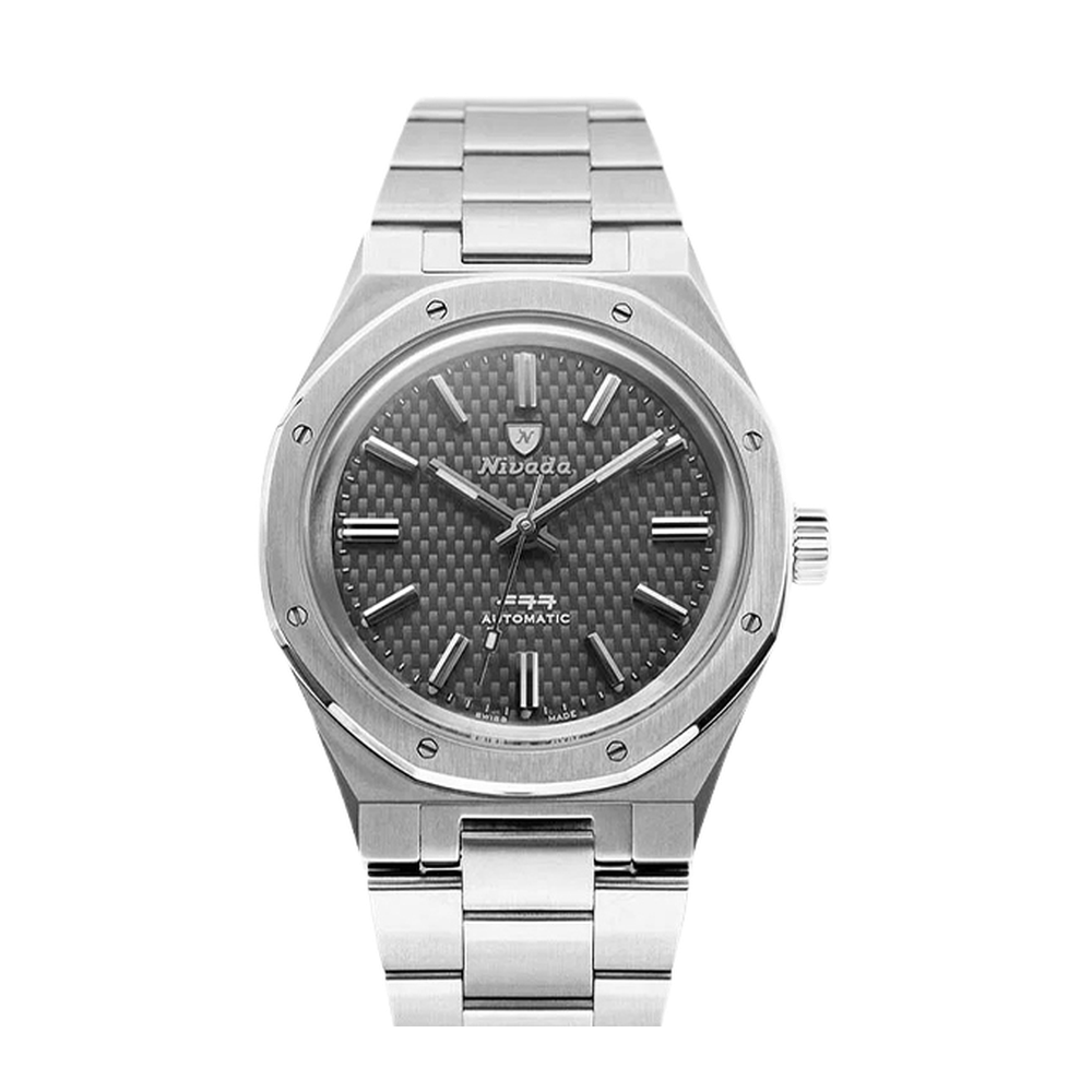 Nivada Grenchen F77 Titanium Anthracite Mk1 - 37Mm