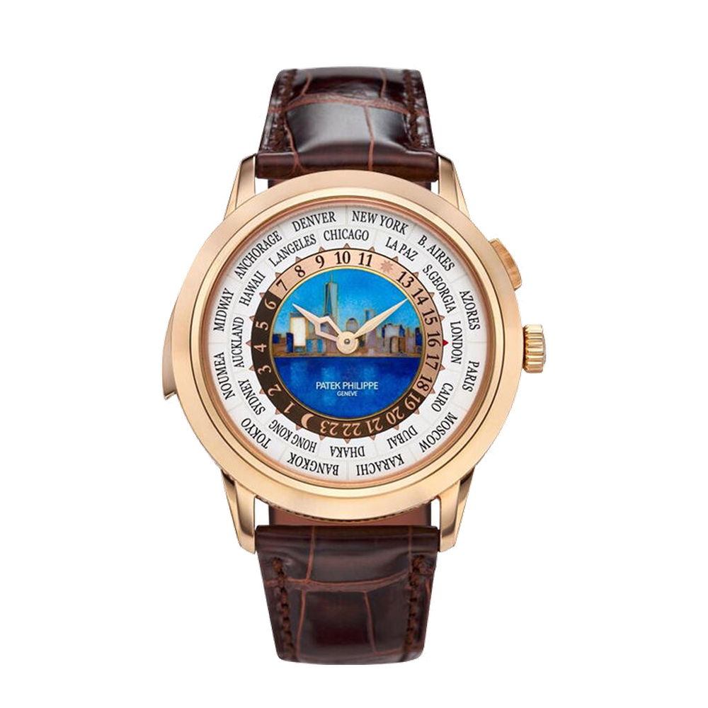 Patek Philippe World Time Minute Repeater Rose Gold / New York Daytime