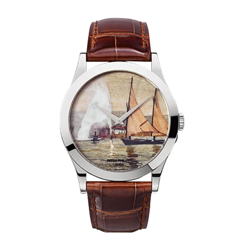 Patek Philippe Calatrava Lakeside Scenes 5089
