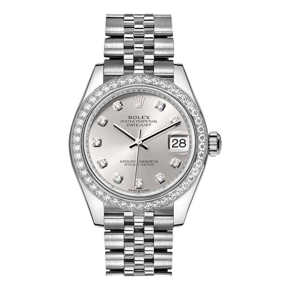 Rolex Datejust 31 Stainless Steel Diamond / Jubilee / Silver - Diamond