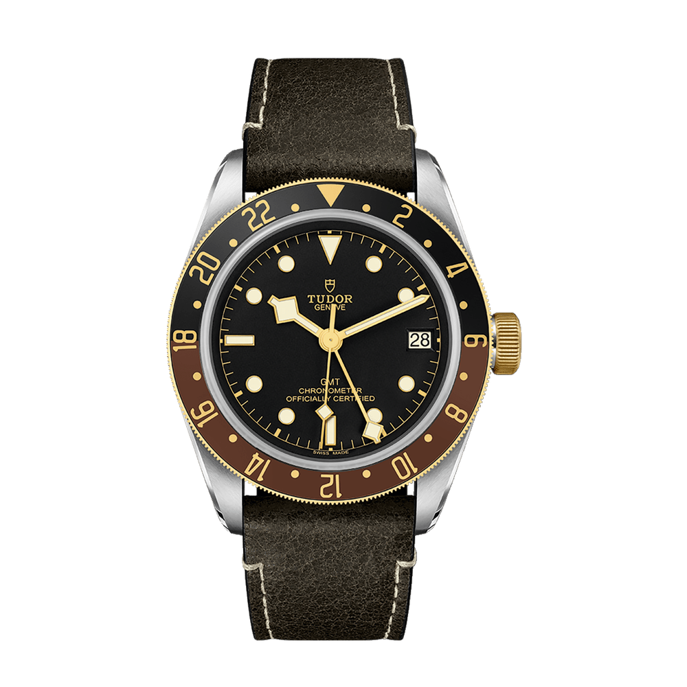 Tudor Black Bay GMT S&G Black Dial Straps