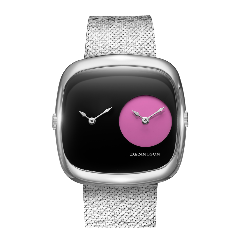Dennison ALD Dual Time Capsule Collection II — Pink Lacquer Pink/Salmon Dial Straps