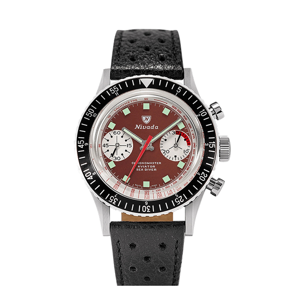 Nivada Grenchen Chronomaster Valjoux 23 