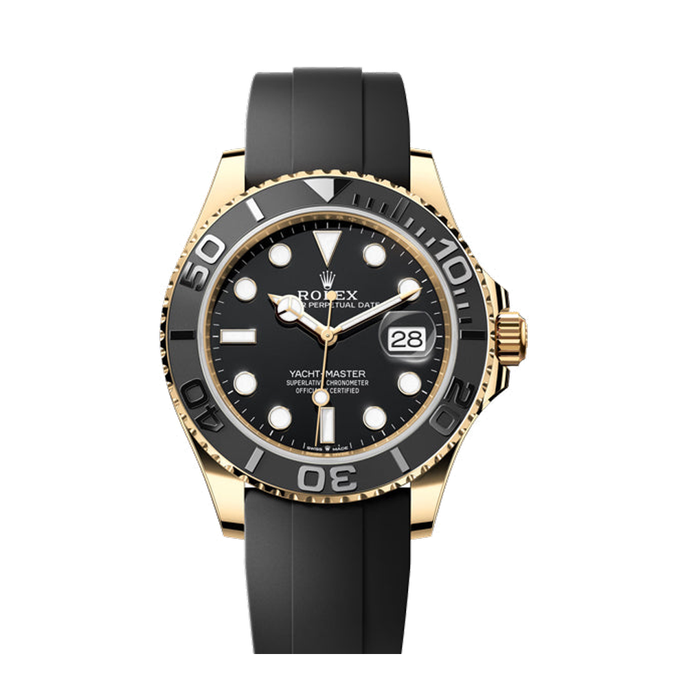 Rolex Yacht-Master 42 Black Dial Straps