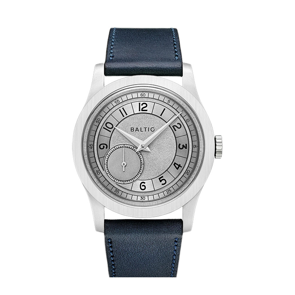 Baltic MR Roulette Silver White Dial Straps