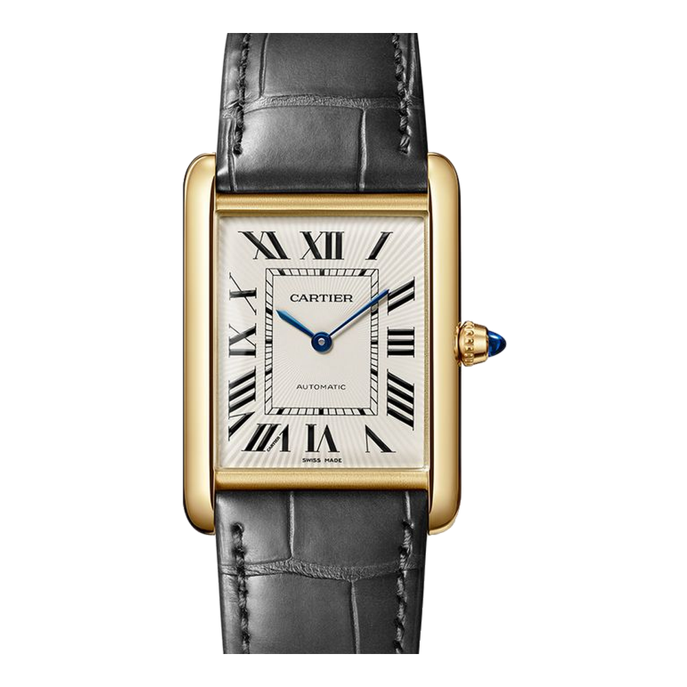 Cartier Tank Louis Cartier Large Automatic White Dial Straps
