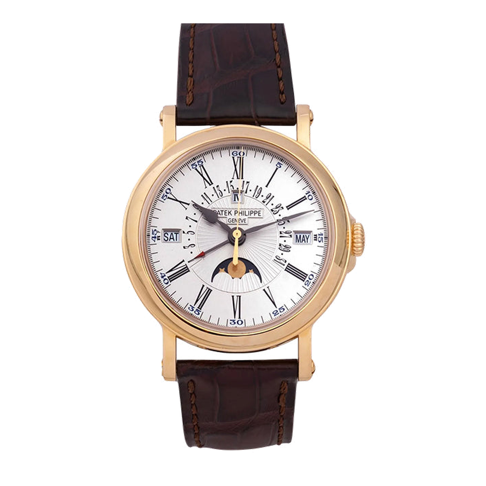 Patek Philippe Perpetual Calendar 5159 Yellow Gold / Silver