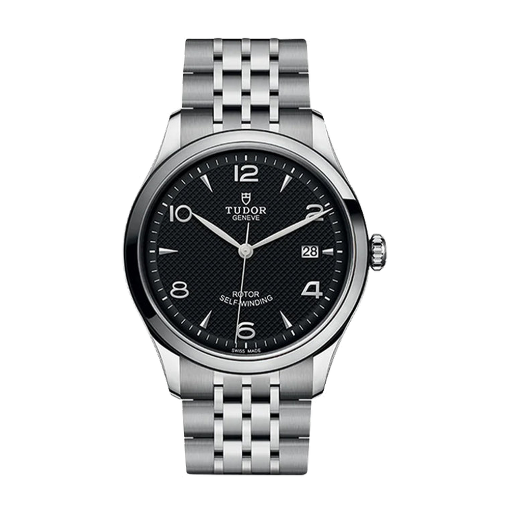 Tudor 39mm Steel Case Black Dial
