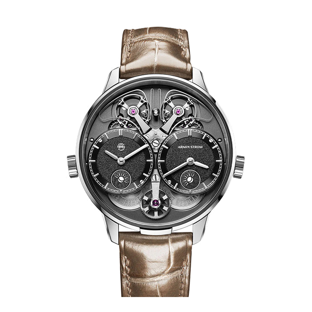 Armin Strom GMT Resonance Grey Dial Straps