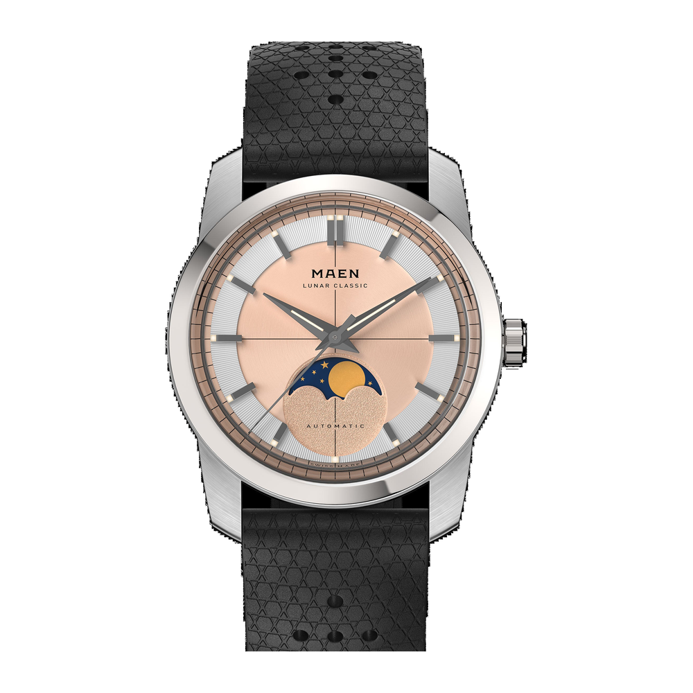 Maen Lunar Classic 36 - M7.1.3 Pink/Salmon Dial Straps