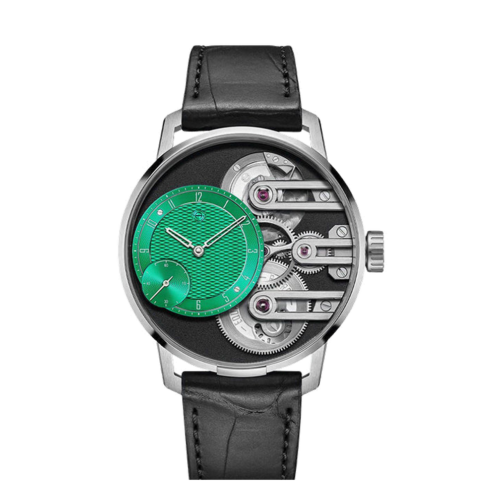 Armin Strom Gravity Equal Force Jungle Green Skeletonised / Openwork Dial Straps