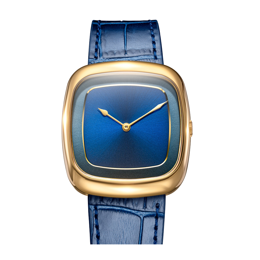 Dennison ALD Collectability In Gold Blue/Navy Dial Straps