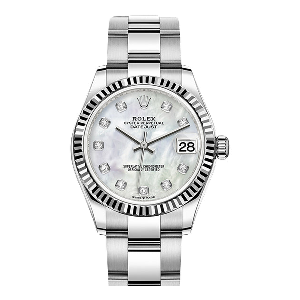 Rolex Datejust 31 Stainless Steel Fluted / Oyster / MOP