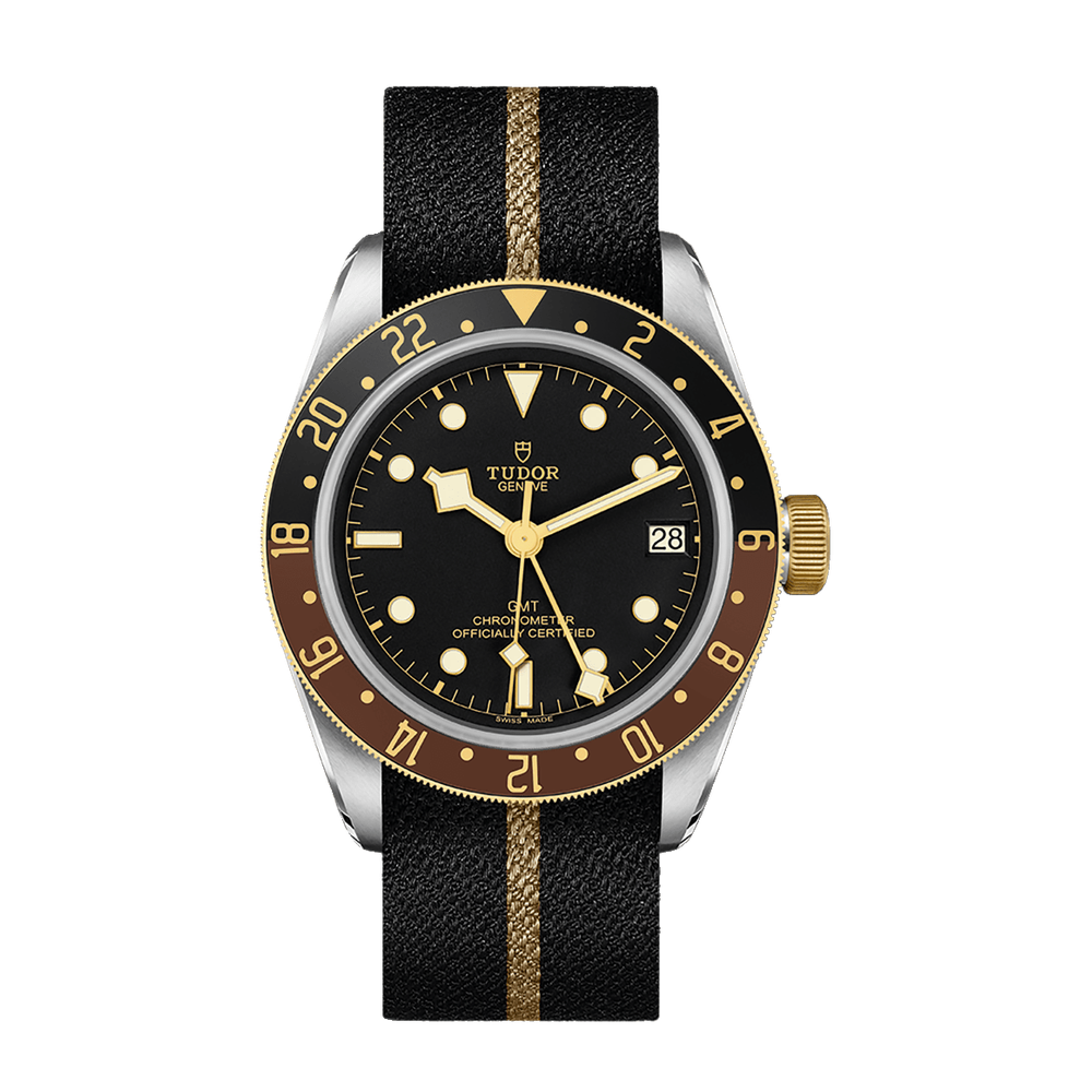 Tudor Black Bay GMT S&G Black Dial Straps