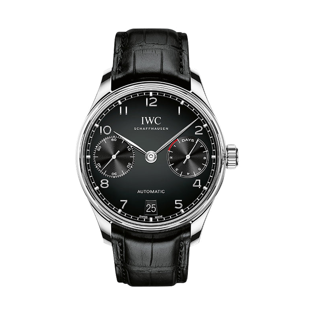 IWC Portugieser Automatic 5007 Stainless Steel / Black