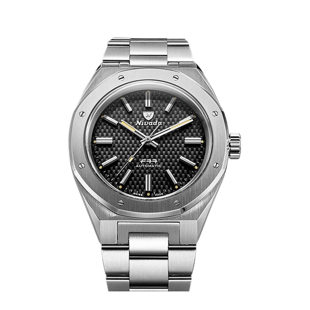 Nivada Grenchen F77 Sst Black Mk2 - 41Mm