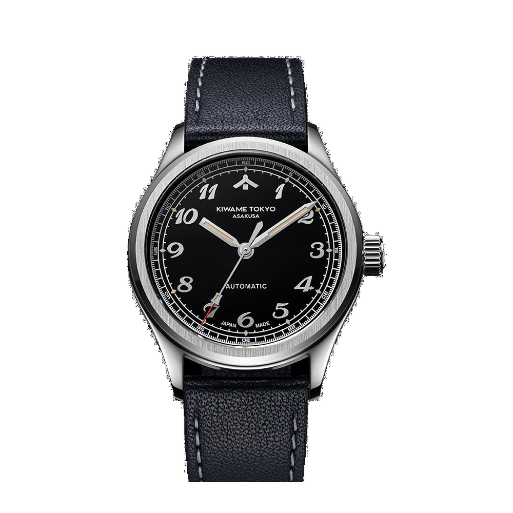 Kiwame Tokyo Kurotsuki Black Dial Straps