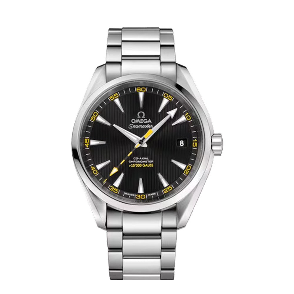 Omega Seamaster Aqua Terra 150M Black Dial Straps