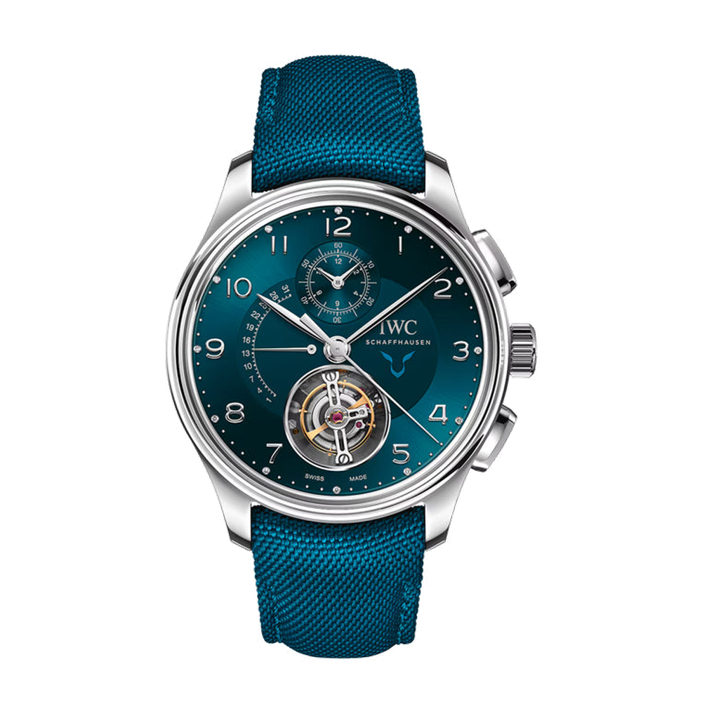 IWC Portugieser Tourbillon Rétrograde Chronograph Lweis Hamilton