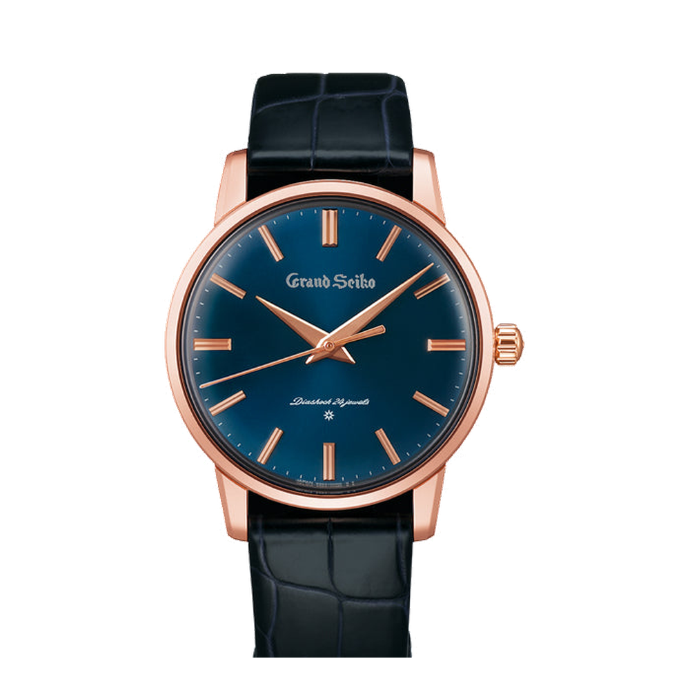 Grand Seiko SBGW314 Blue / Navy Dial Straps