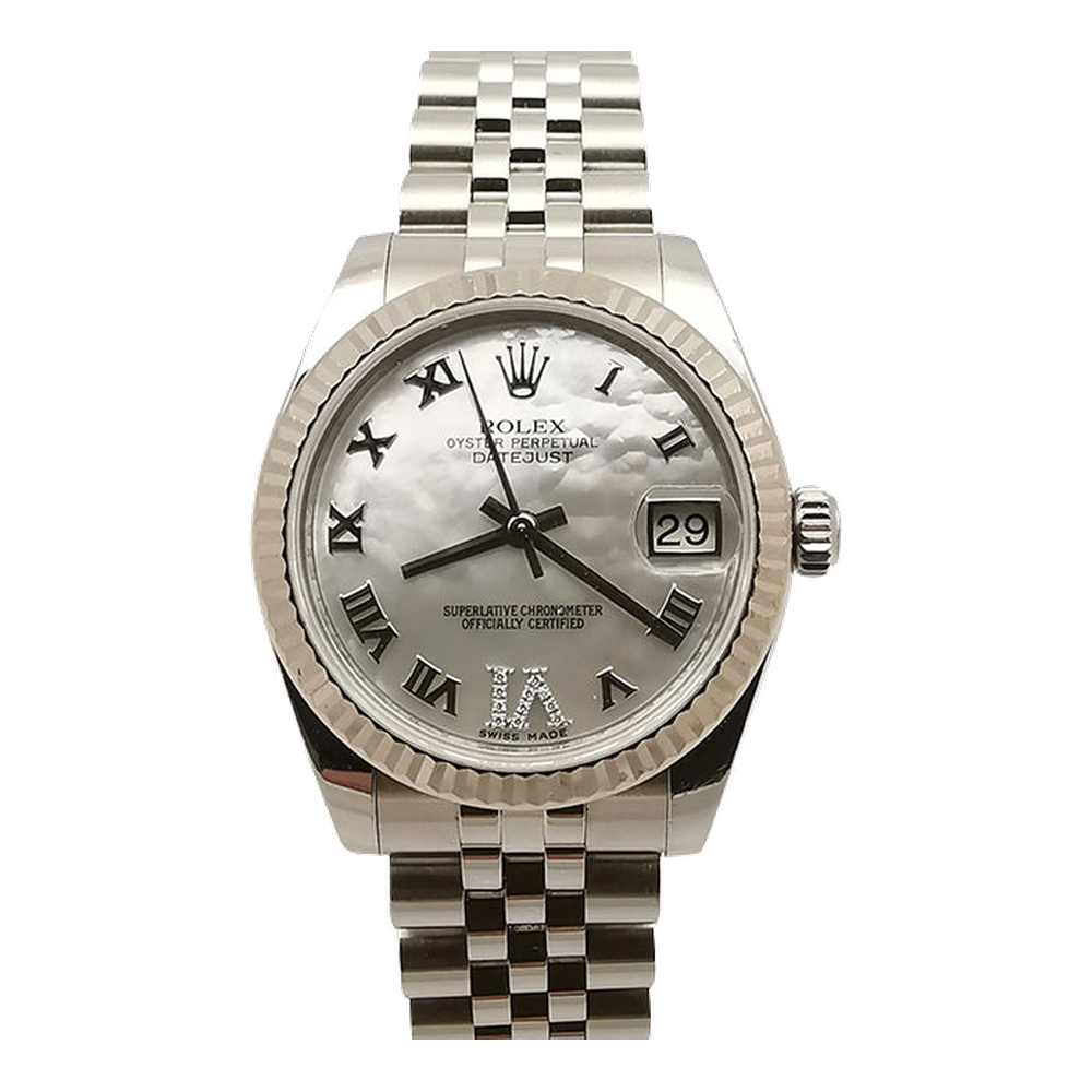 Rolex Datejust 31 Stainless Steel Fluted / Jubilee / MOP Roman