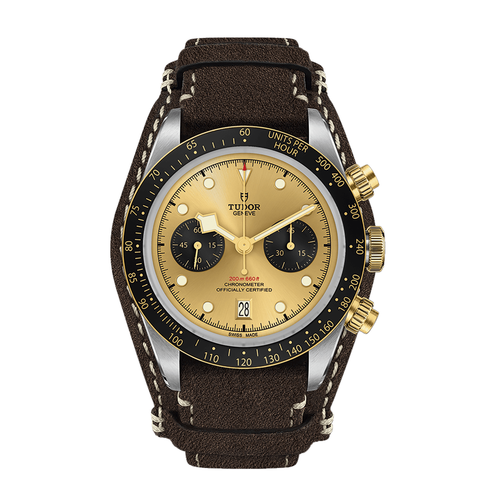 Tudor Black Bay Chrono S&G Natural/Cream Dial Straps