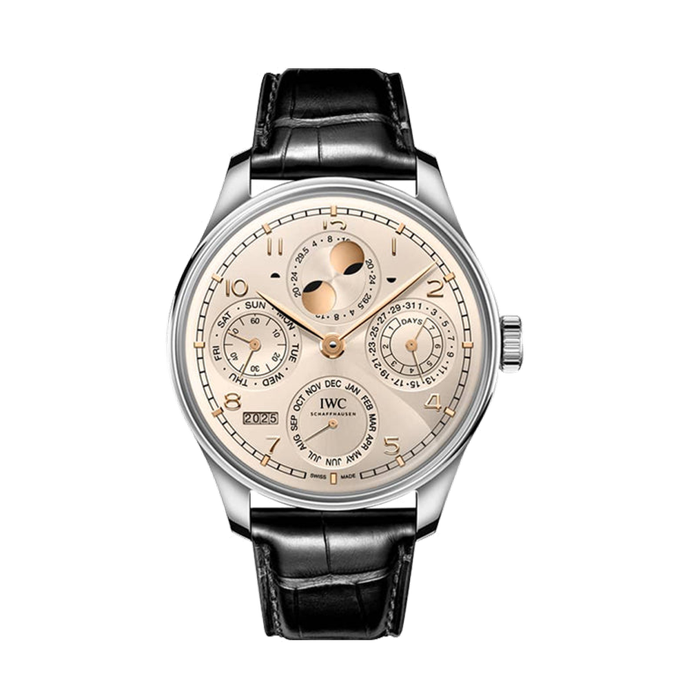 IWC Portugieser Perpetual Calendar 44 White Gold / Dune