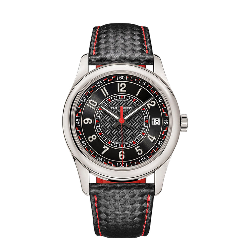 Patek Philippe Calatrava White Gold/Black - Red