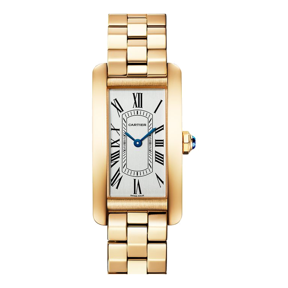 Cartier Tank Américaine watch White Dial Straps