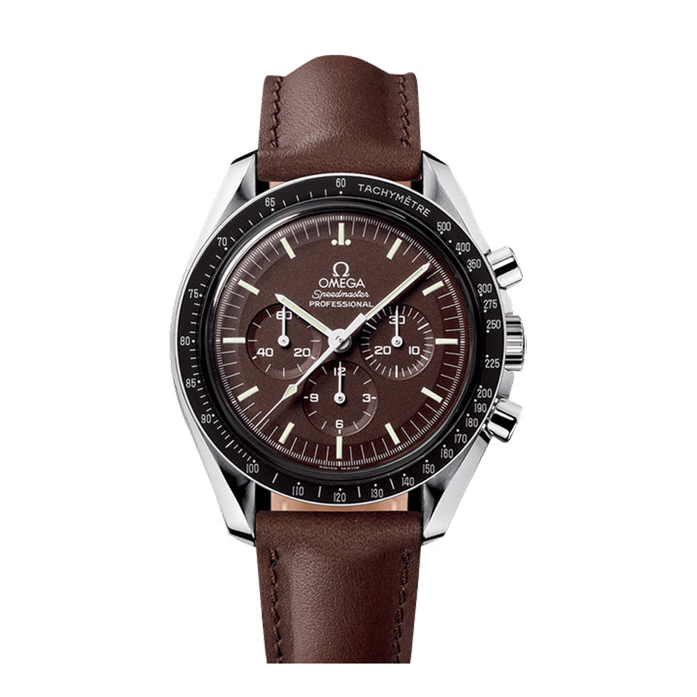 Omega Speedmaster Professional Moonwatch Chocolate / Strap