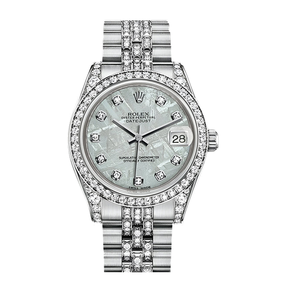 Rolex Datejust 31 White Gold Diamond / Jubilee Diamond / Meteorite