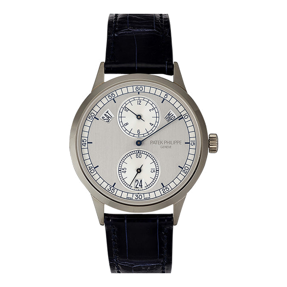Patek Philippe Annual Calendar Regulator 5235 White Gold / Silver Grey Dial Straps