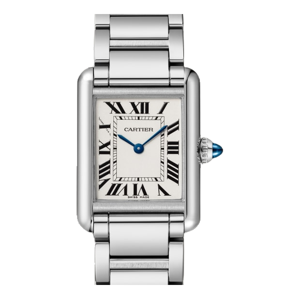 Cartier Tank Must Small White Dial Straps