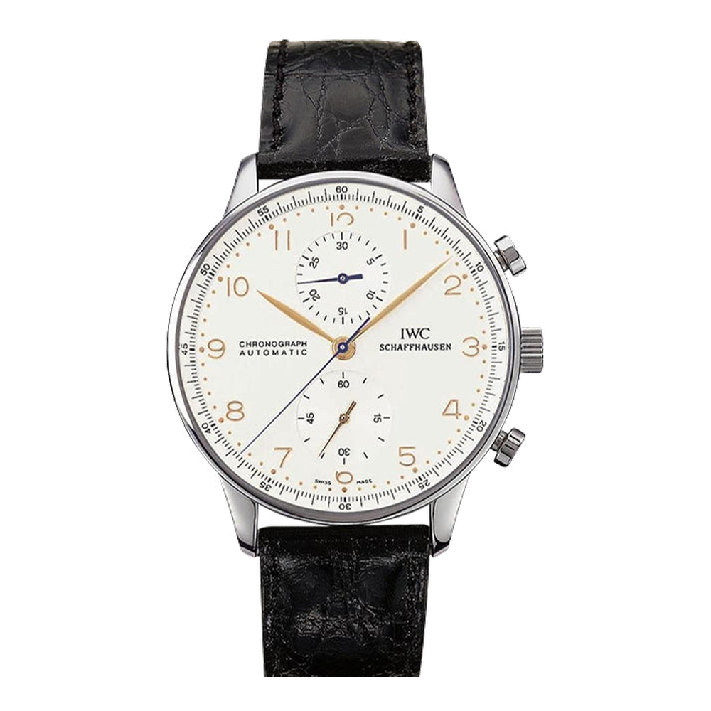 IWC Portuguese Chrono-Automatic Stainless Steel / Silver