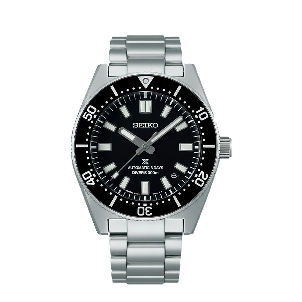Seiko Sea Black Dial Straps