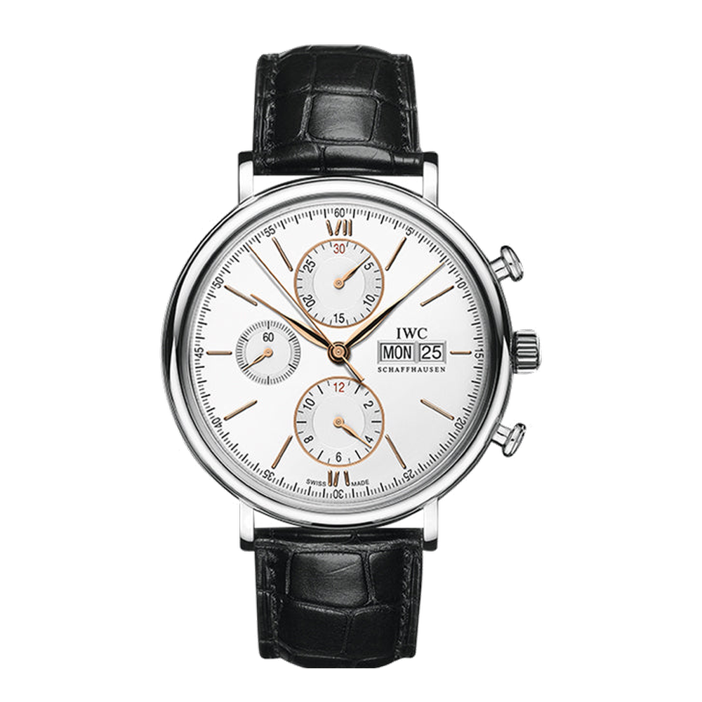 IWC Portofino Chronograph Stainless Steel / Silver