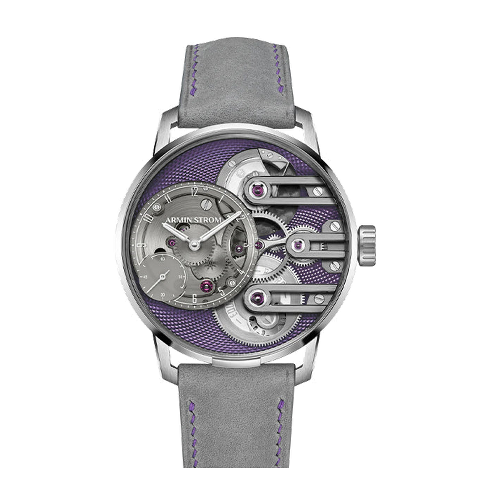 Armin Strom Gravity Equal Force Ultimate Sapphire Purple Skeletonised / Openwork Dial Straps
