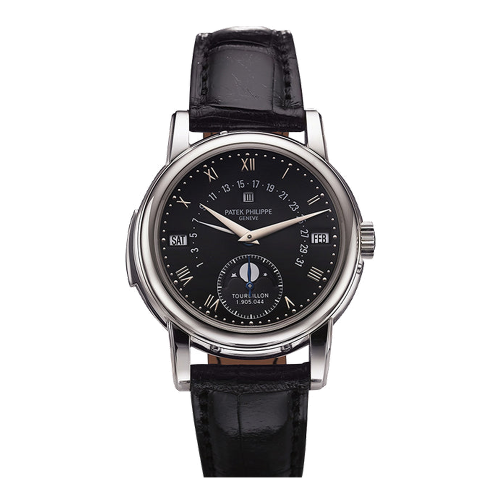 Patek Philippe Tourbillon Minute Repeater Perpetual Calendar 5016 Black Roman