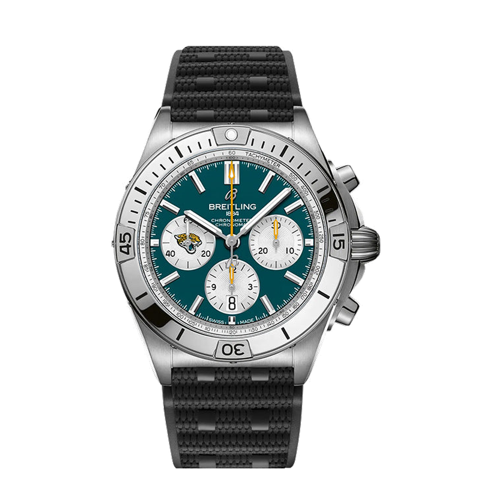 Breitling B01 42 NFL Jacksonville Jaguars Edition