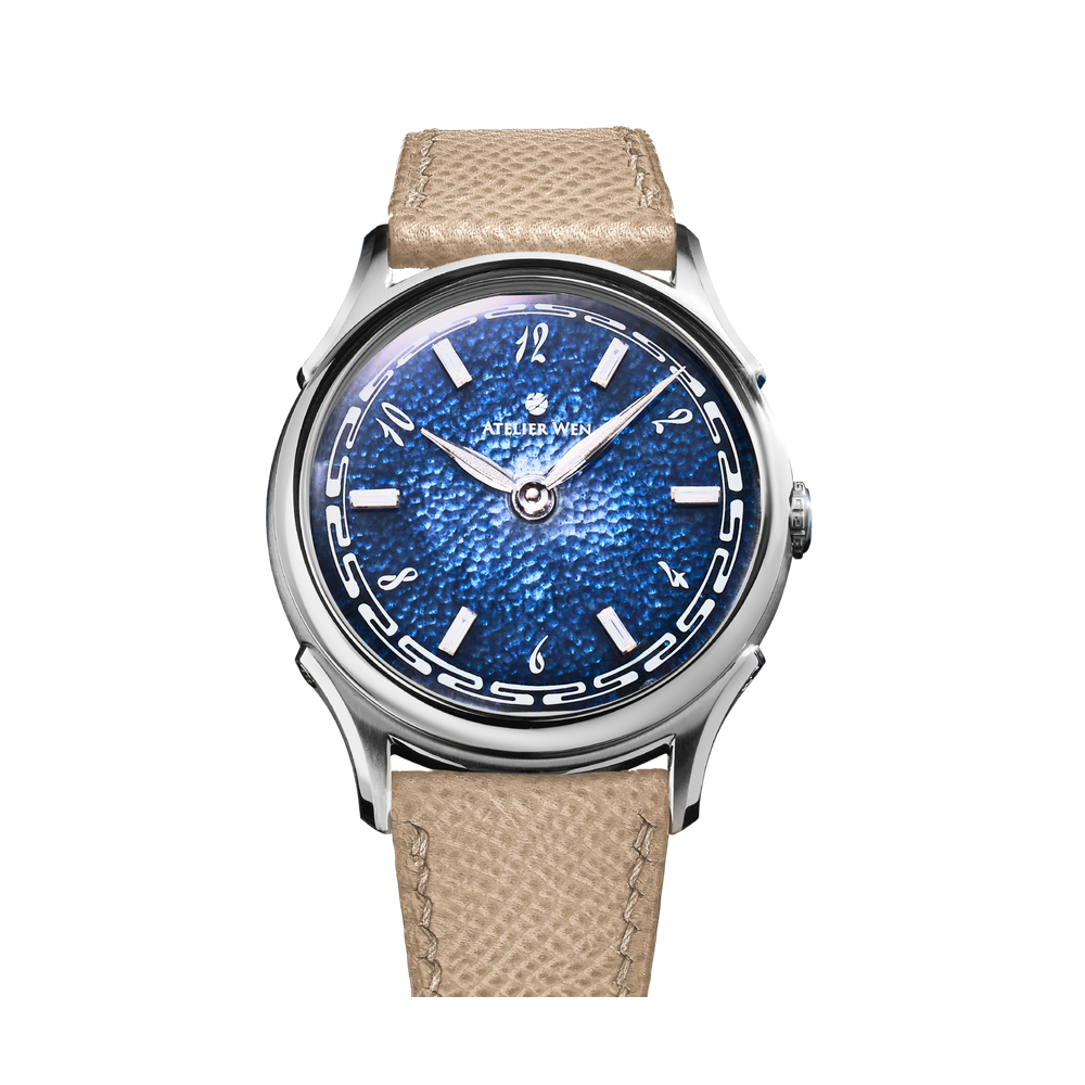 Atelier Wen Ancestra Jiāo Arabic Blue/Navy Dial Straps