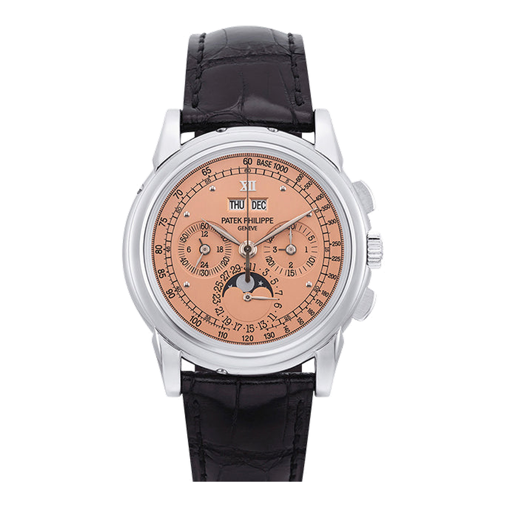 Patek Philippe Perpetual Calendar Chronograph 5970 Platinum / Pink