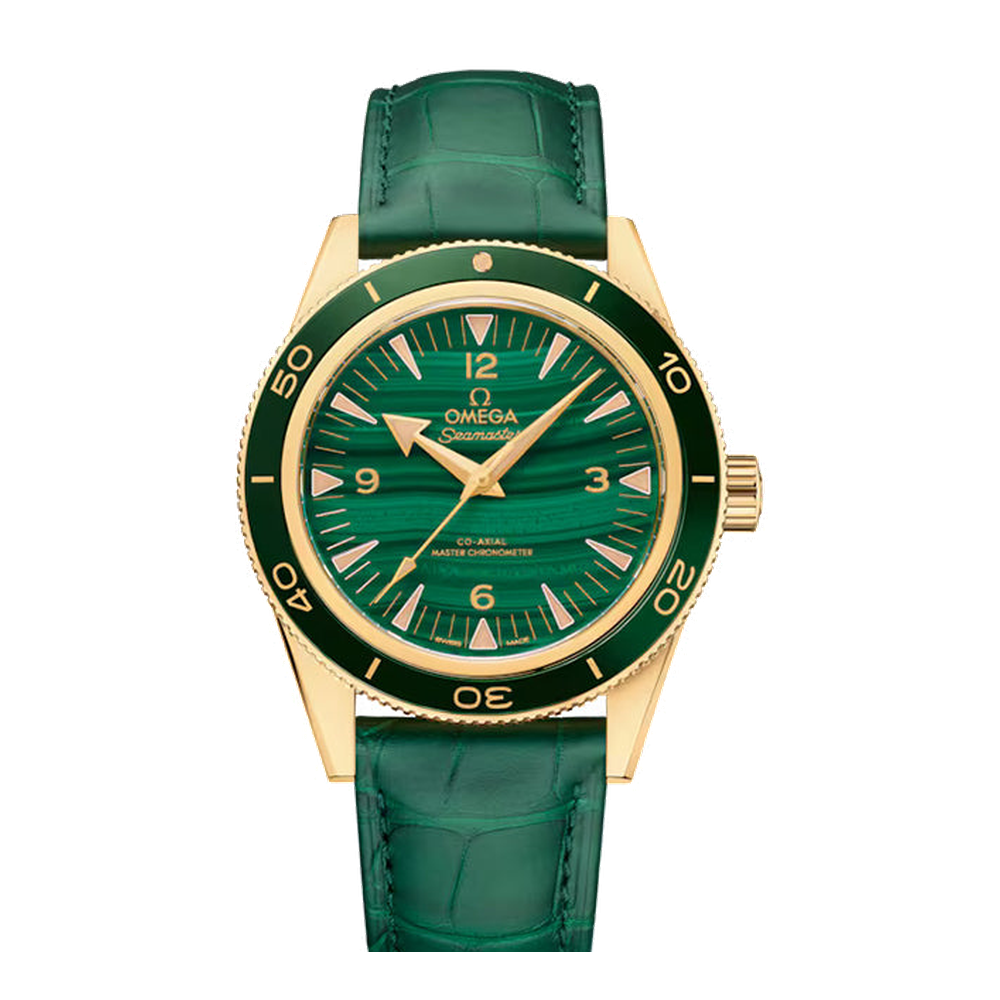 Omega Seamaster 300 Green Dial Straps