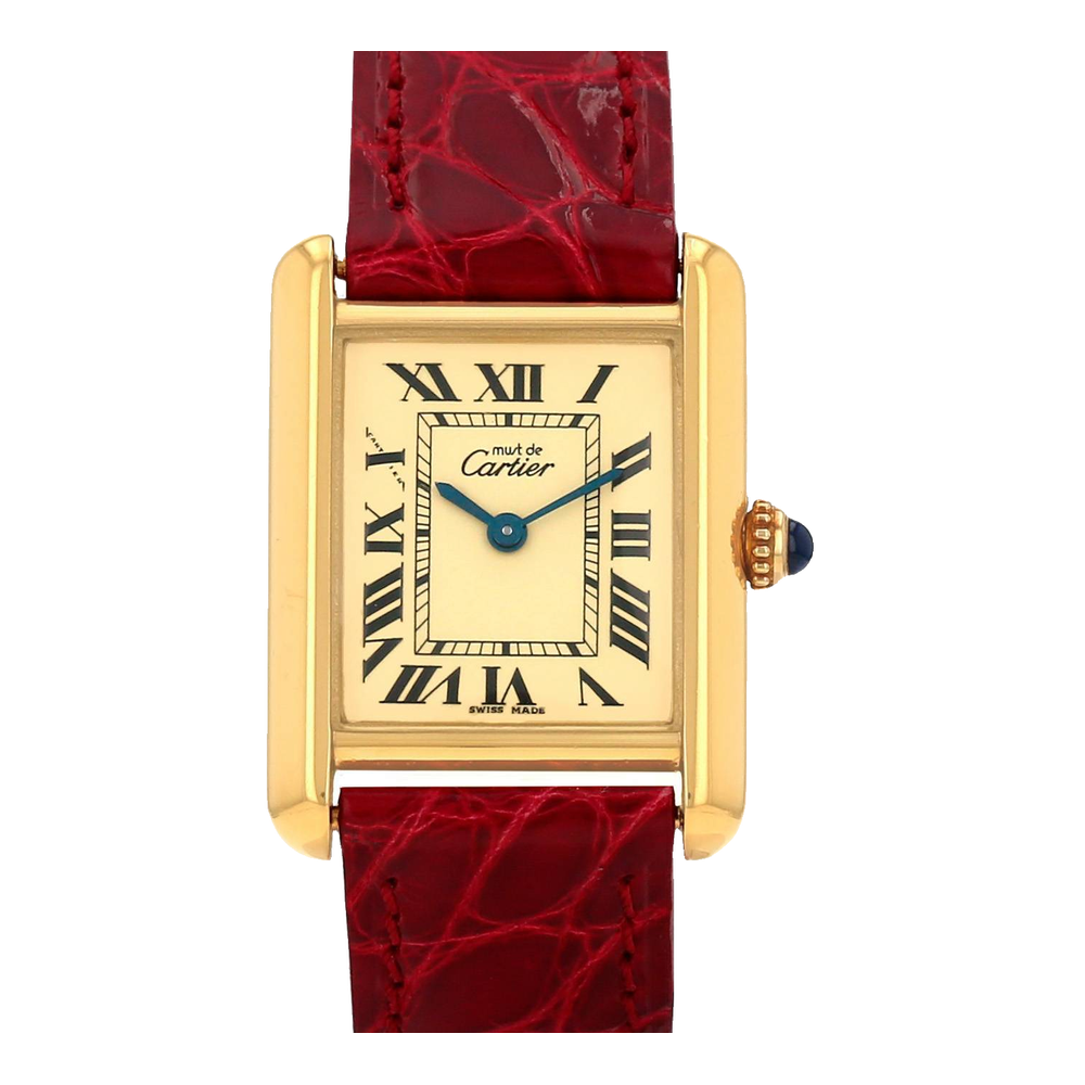 Cartier Must de Cartier Tank Vermeil