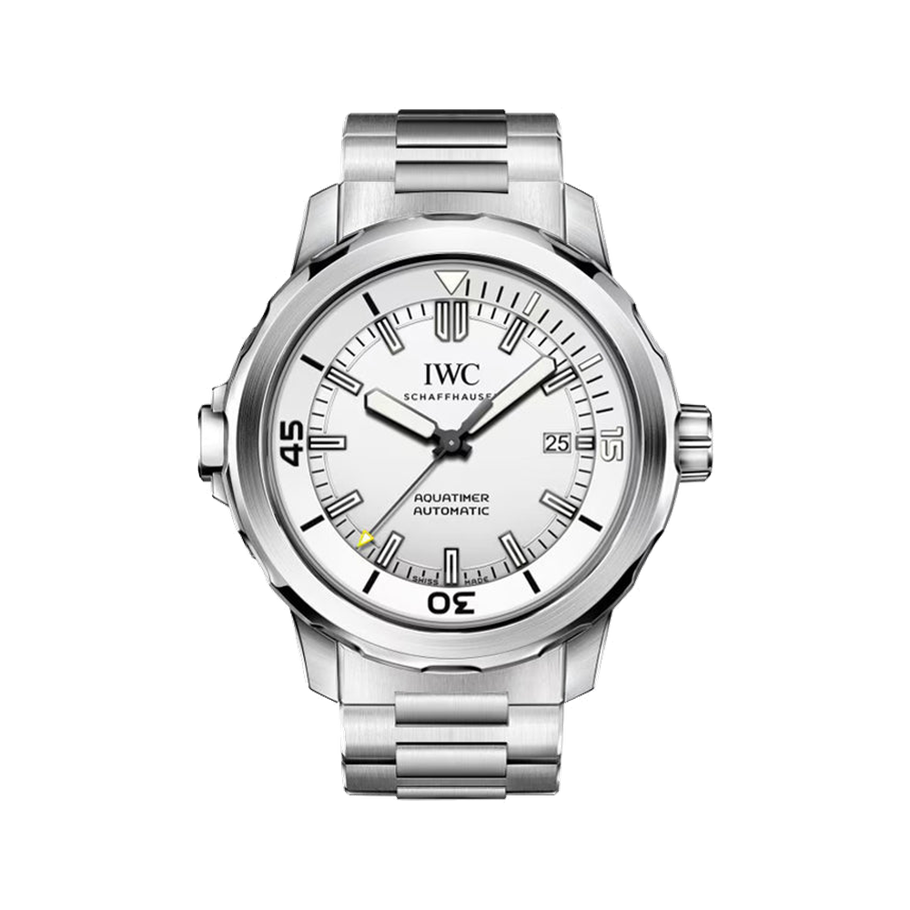IWC Aquatimer Automatic White Dial Straps