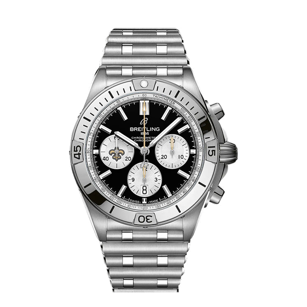 Breitling B01 42 NFL New Orleans Saints Edition